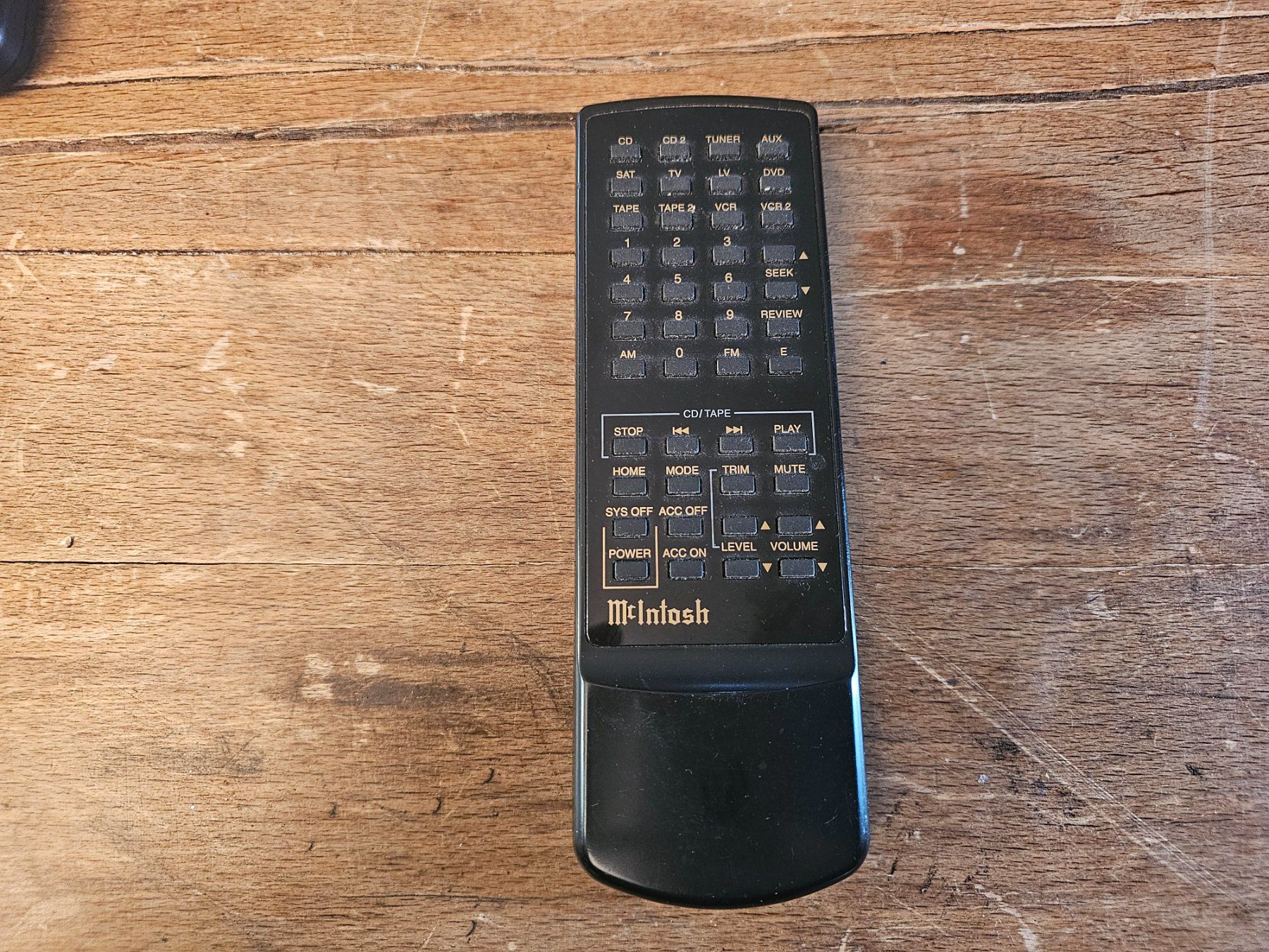 Telecomandi: MC INTOSH HR 038 Original Remote Control TOP – Usato da Monte Carasso venduto da giave
