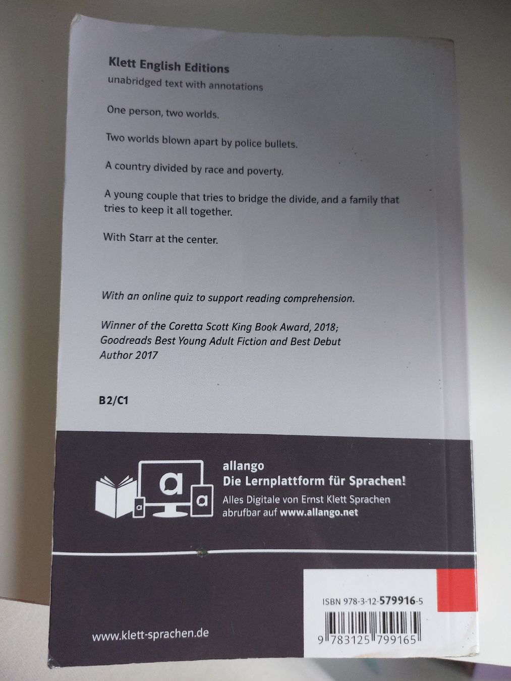 Libri: The Hate U Give – Usato da Effretikon venduto da jea_yq2t 1