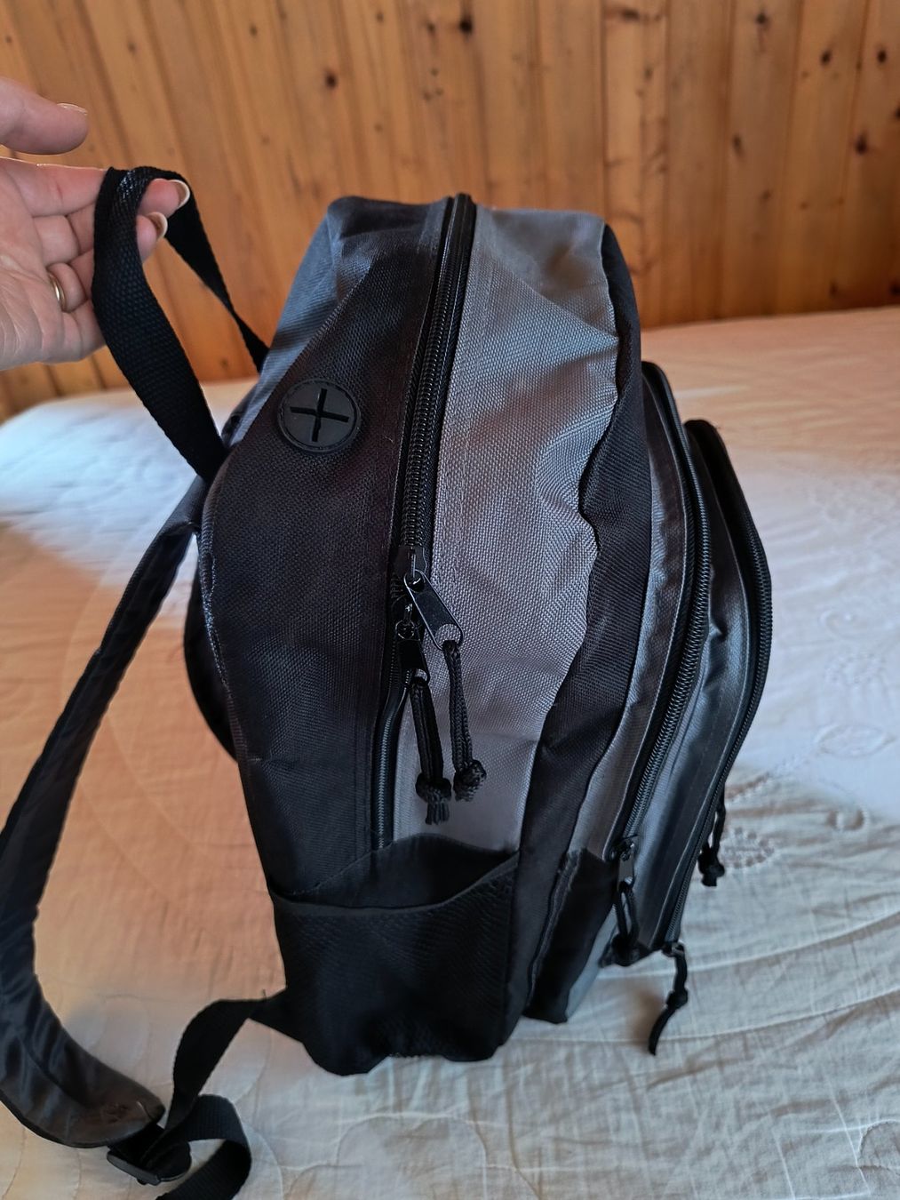 Zaini: SPEAR Rucksack aus 600 D Polyester schwarz/grau – Usato da Neuhausen am Rheinfall venduto da VALAMA 5