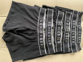 6x Schiesser Boxershorts anliegend Gr. S/4 95/5Bio-Baumwolle