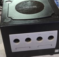Nintendo GameCube Konsole, Schwarz, gebrauchs spuren