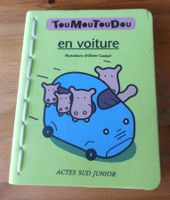 Livre tissu bébé "TouMouTouDou en voiture" état neuf
