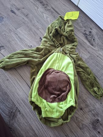 Baby Kostüm Avocado Plüsch, Grösse 80
