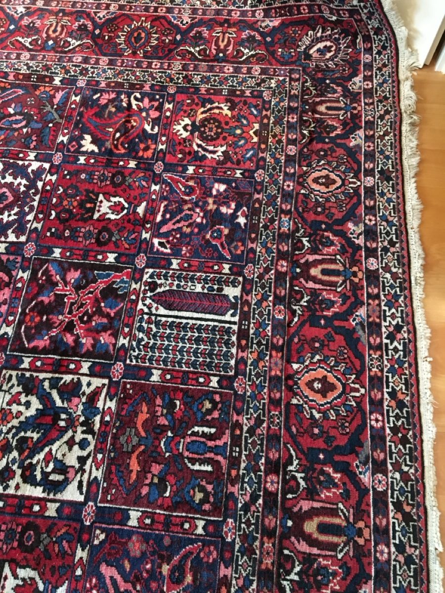 Teppiche: Antiker Orientteppich Bachtiar – Gebraucht aus Siebnen von Starlauf 5
