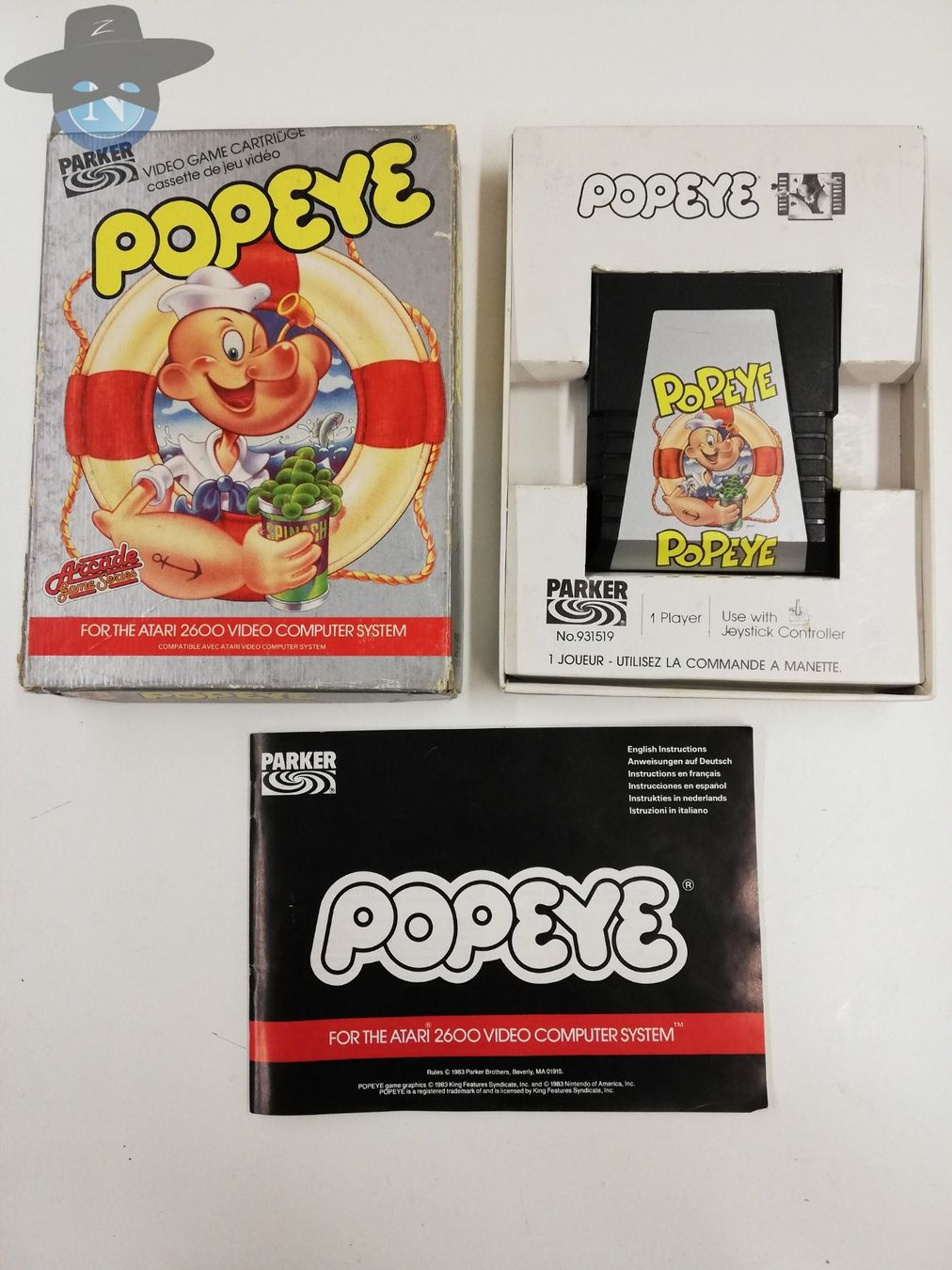 Atari Giochi: Popeye von Parker / Atari VCS 2600 – Usato da St. Gallen venduto da zorro_dc
