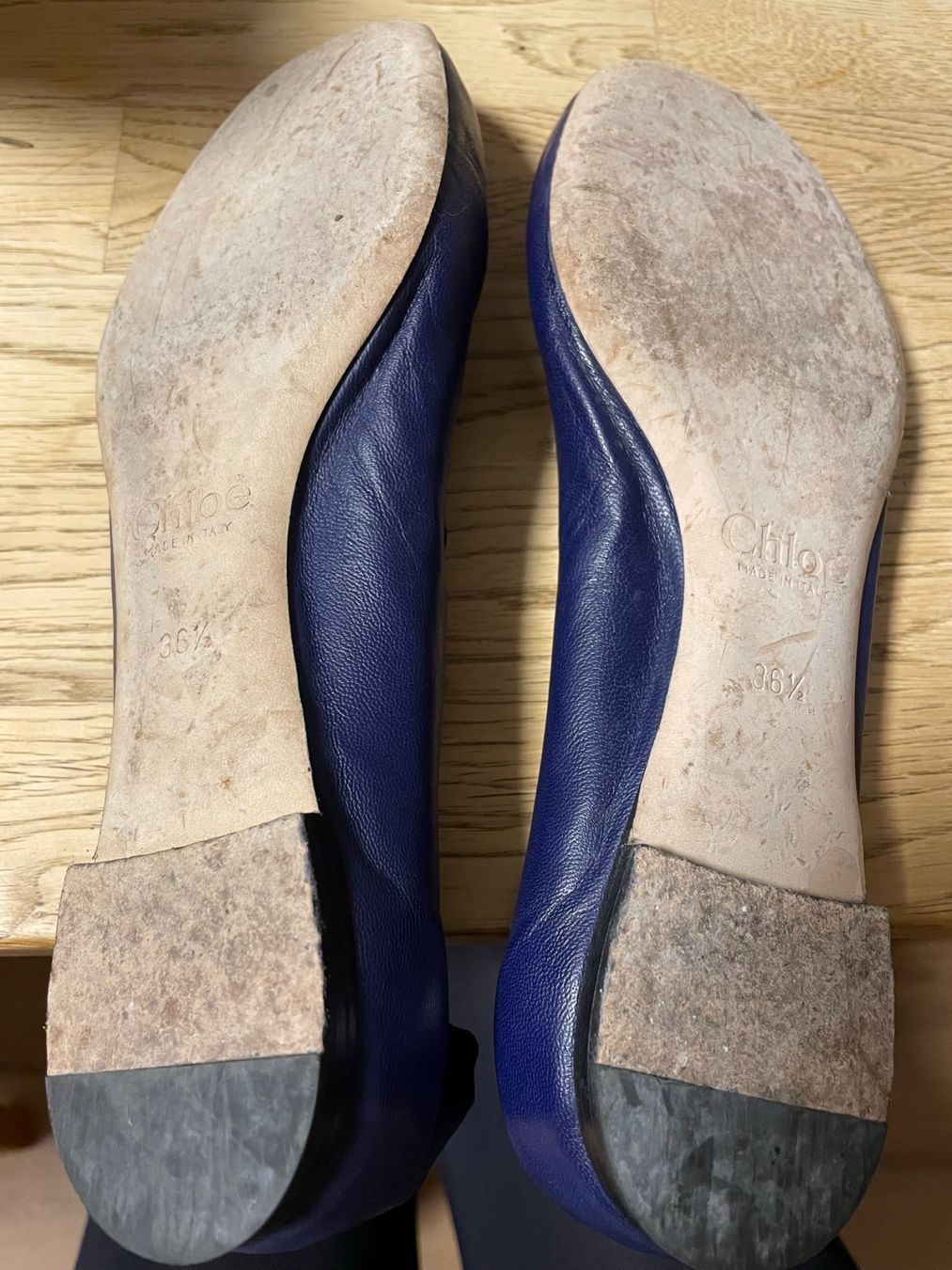 Chloé Scarpe da donna: Ballerines bleues Chloé Taille 36,5 – Usato da Baar venduto da kclausse 3