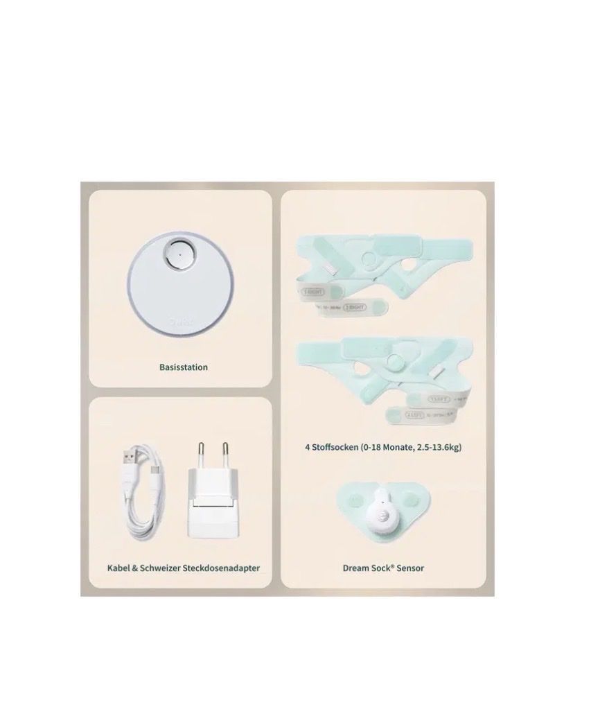 Attrezzature mediche: Owlet Dream Sock Sensor + Basisstation + Zubehör – Nuovo e nell'imballaggio originale da Glattpark (Opfikon) venduto da malouamelia 1