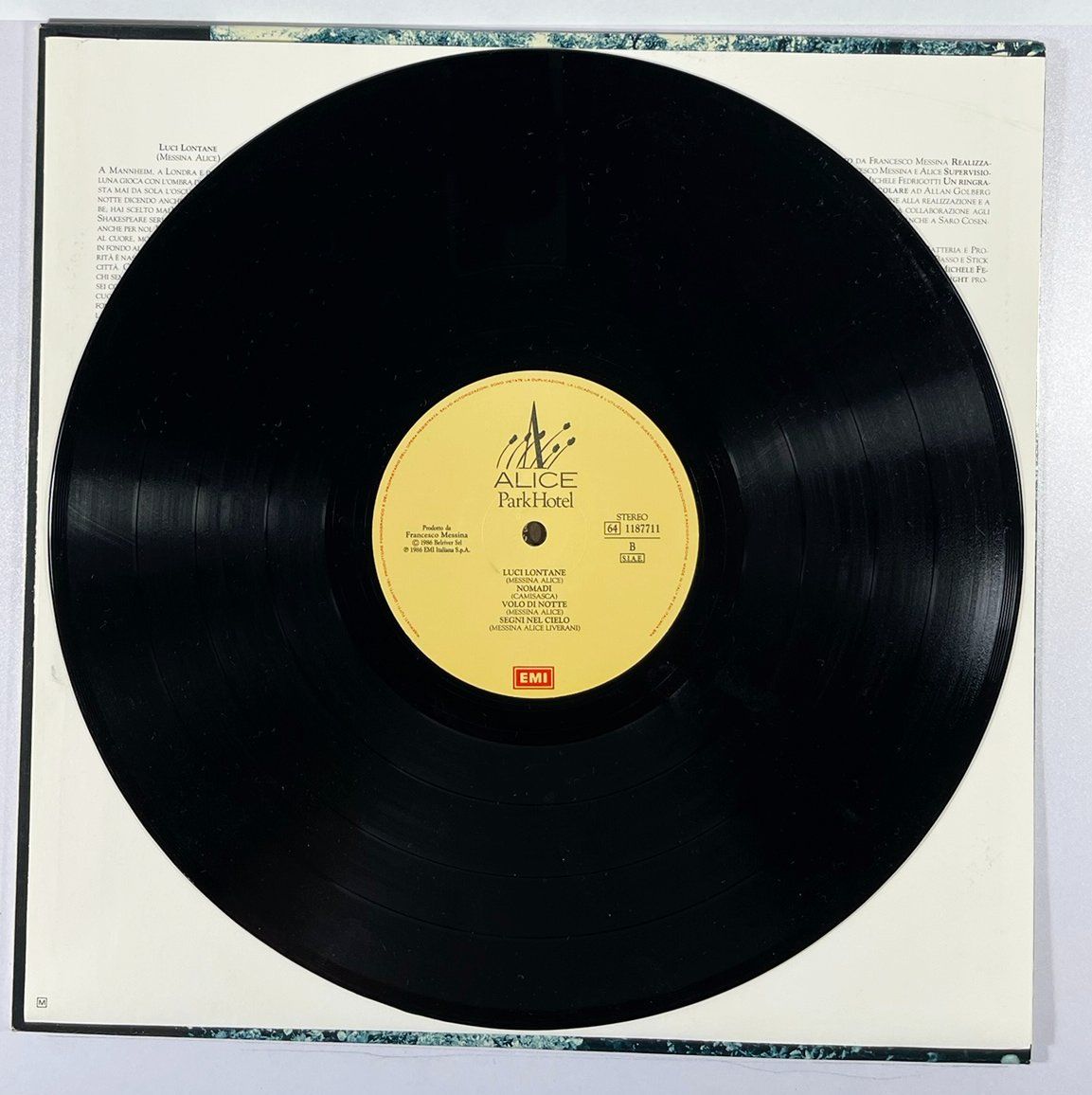 Dischi in vinile: LP: ALICE - Park Hotel (1974) orig. first release – Usato da Frenkendorf venduto da Yard-Sale-2000 5