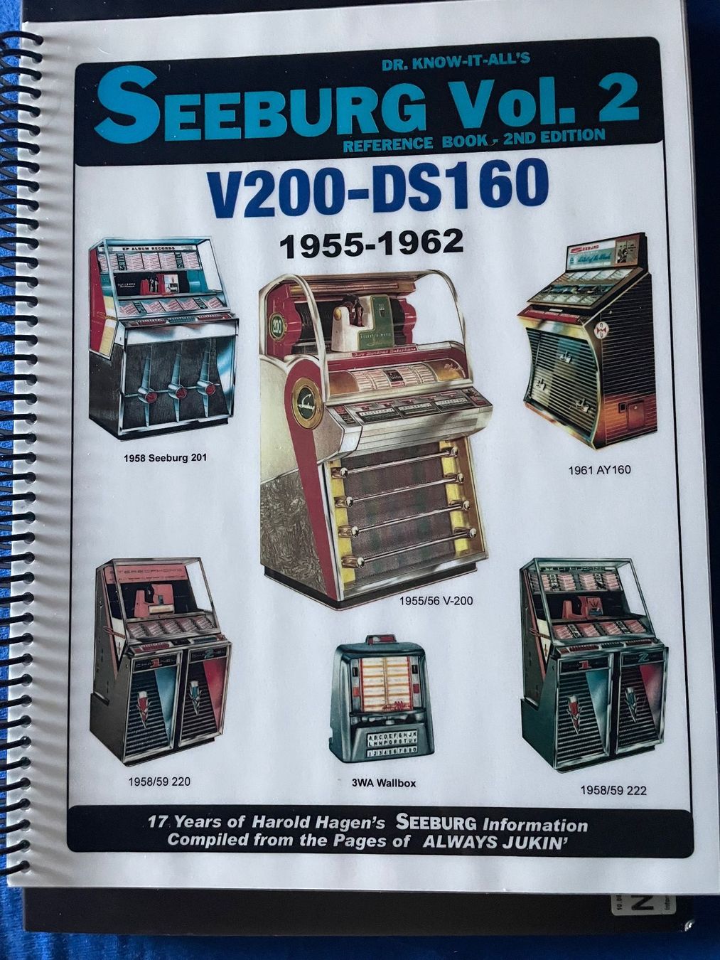 Seeburg Jukebox: Seeburg V200-DS160 Reference Book Vol. 2 DR. KNOW-IT-ALL'S – Nuovo (secondo la descrizione) da Adligenswil venduto da Decor-Tech