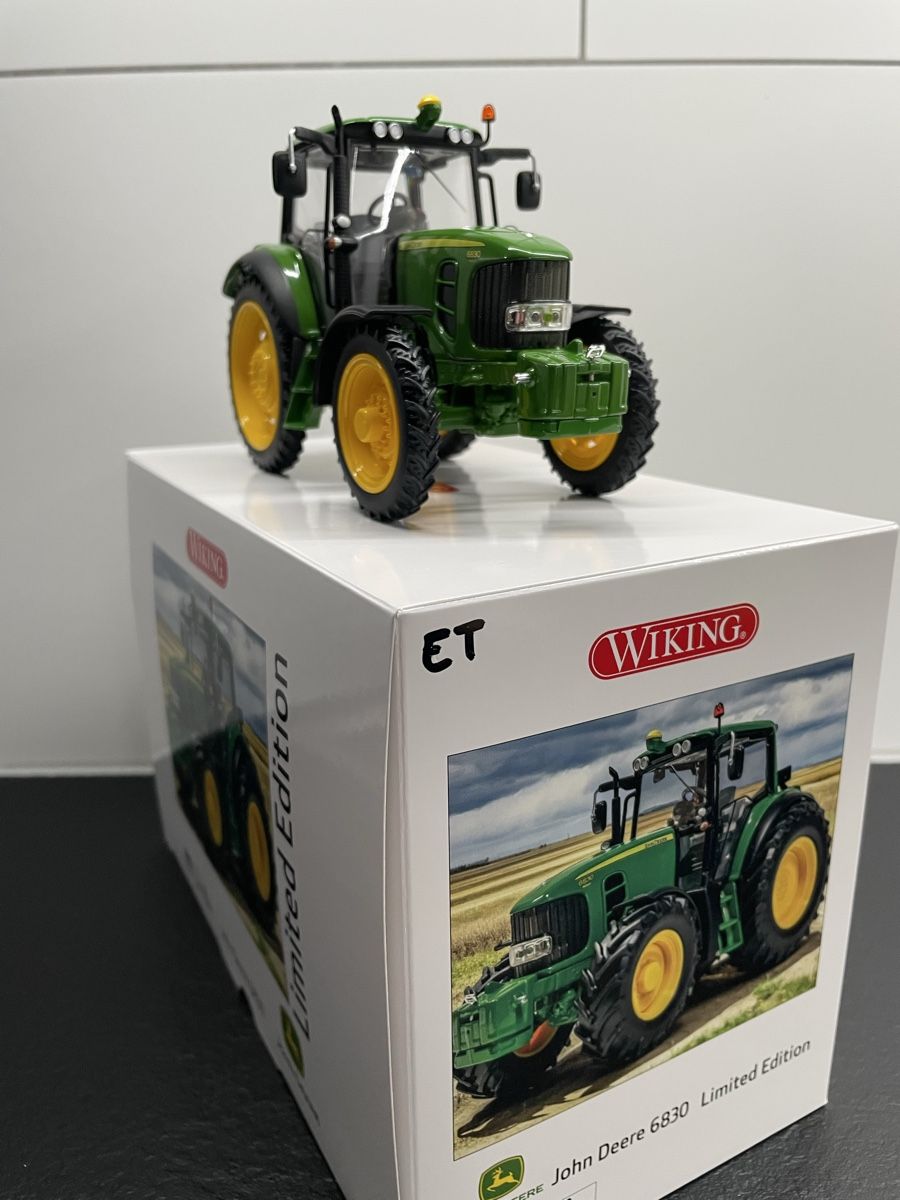 John Deere 6830 Wiking 1:32 Roues culture (Neu und