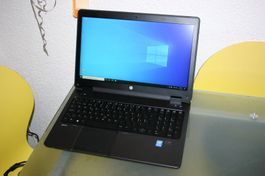 HP ZBOOK 15 mit SSD, HD und Windows 11