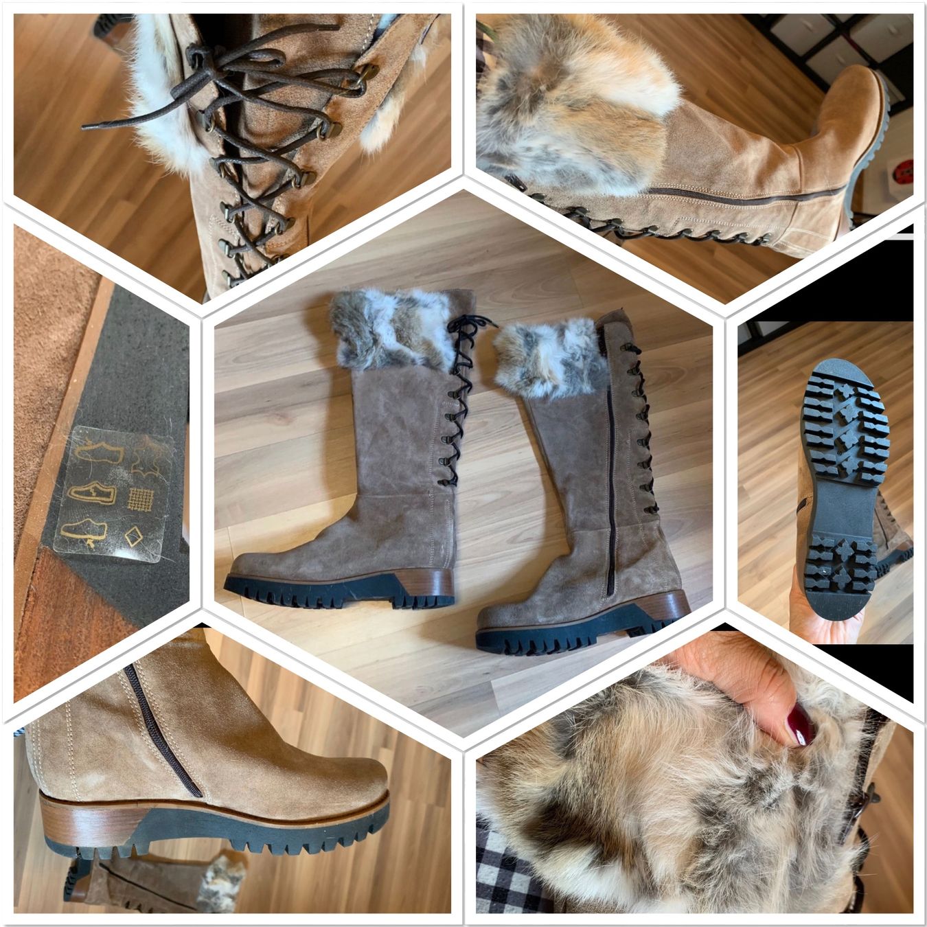 Damenschuhe: Manas Stiefel – Neu (gemäss Beschreibung) aus Hochdorf von Forestgreen