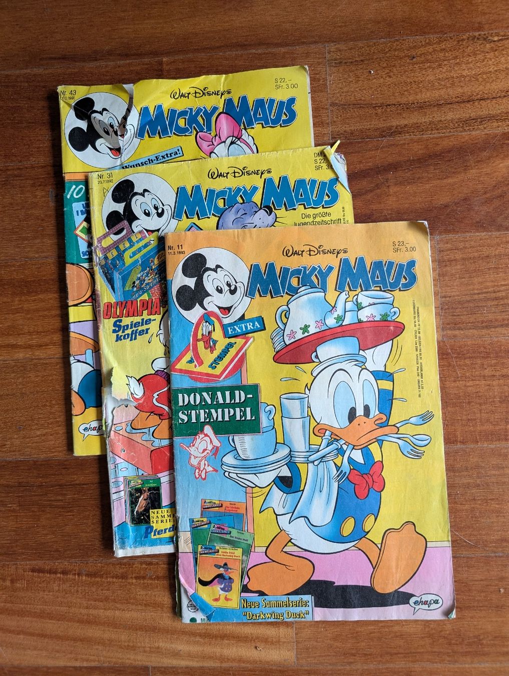 Comics: Micky Maus Magazin 91-93 – Defekt aus Winterthur von voan