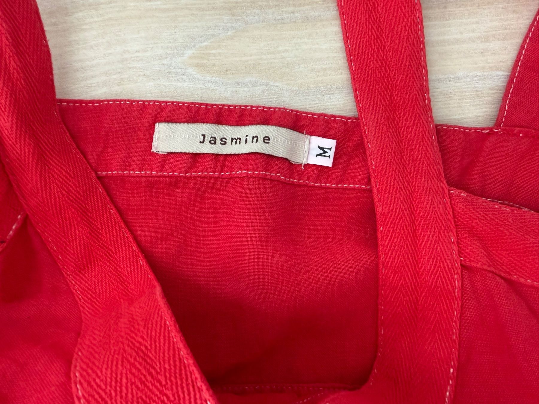 Vestiti: Kleid in Leinen rot Grösse M – Usato da Zollikon venduto da dorean 4