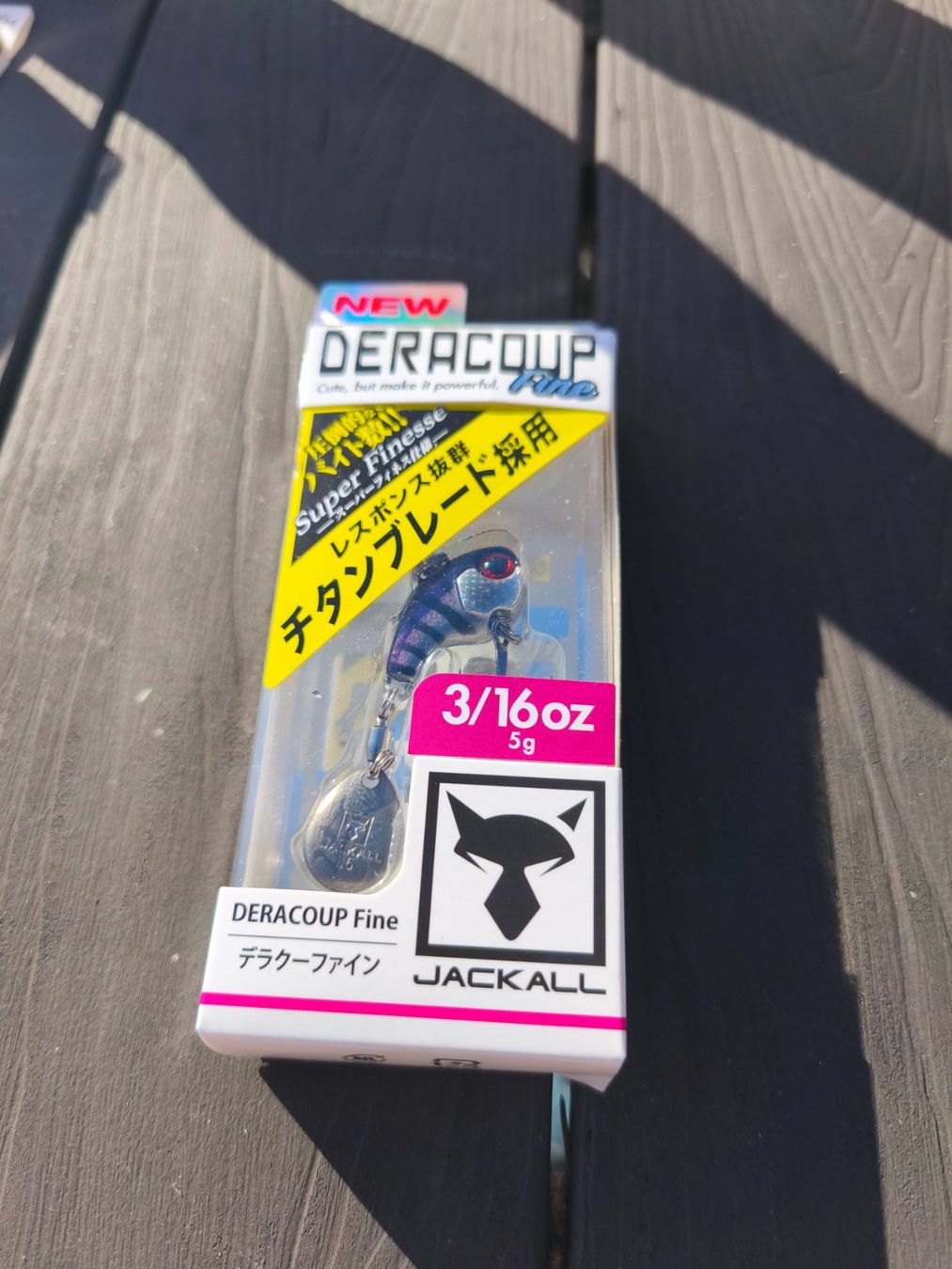 Esche: Jackall Deracoup Fine 5g NEW!! – Nuovo e nell'imballaggio originale da Sarnen venduto da sebalant 2