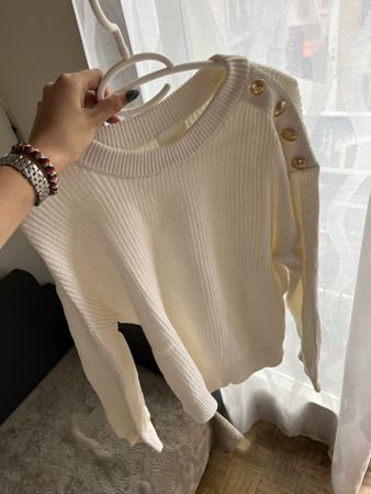 Pull blanc