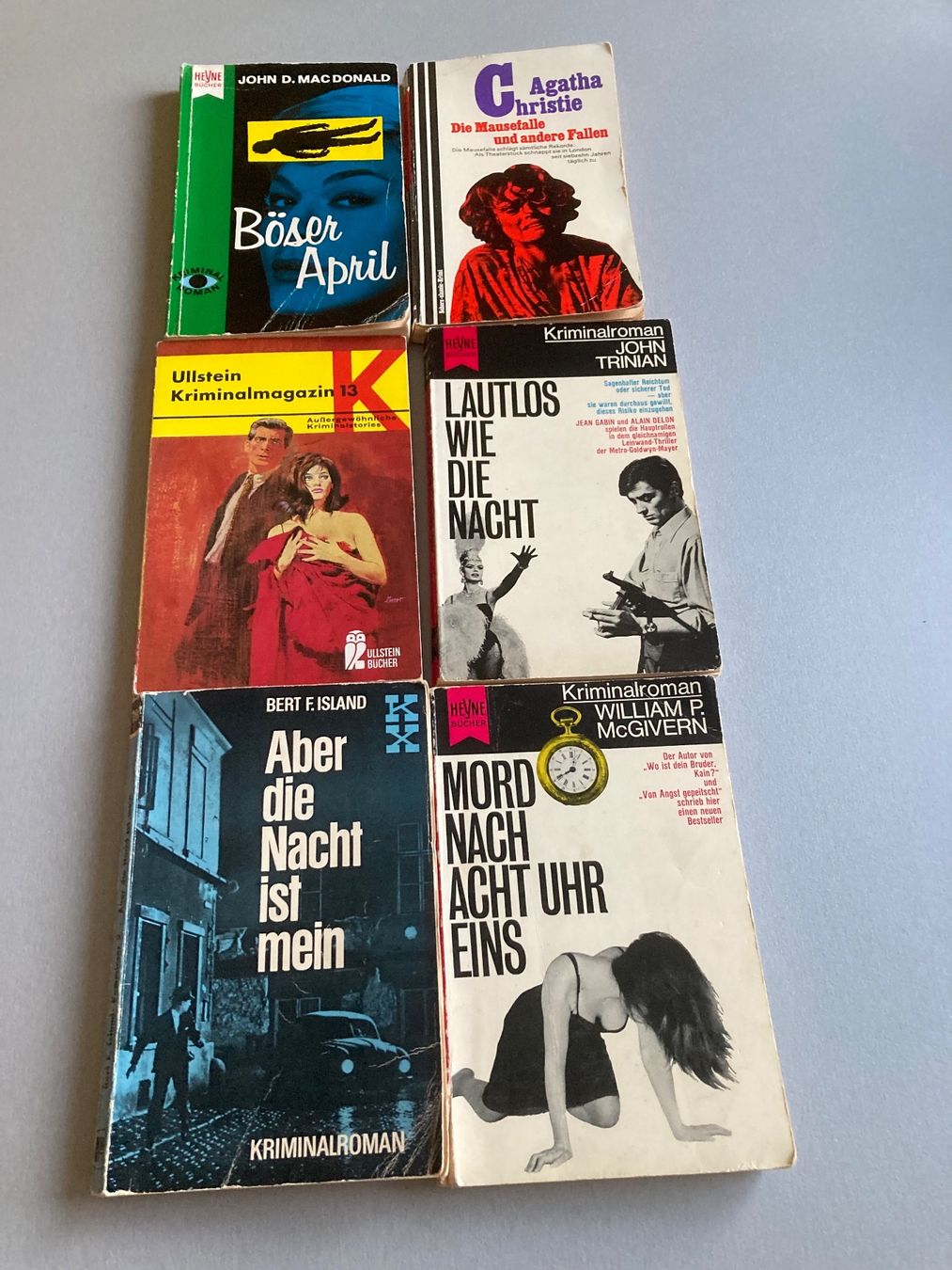 Libri: 6 alte Krimi-Taschenbücher – Usato da Wald ZH venduto da Liedermacher