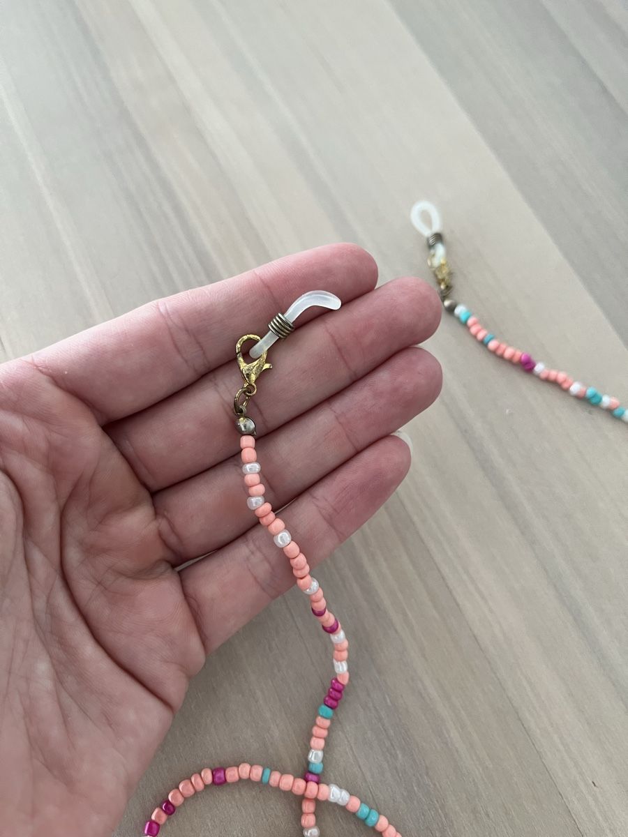 Lunettes & Verres: Brillenband mit Perlen, Sommer Look – D'occasion à Winterthur par saram26 3