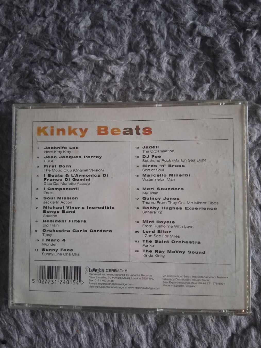 CD: KINKY BEATS    COMPILATION  CD – Usato da Wetzikon ZH venduto da Ramones01 1