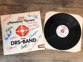 LP Schallplatte DRS Band SBG-Feierabend-Konzert signiert