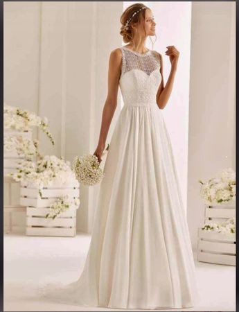 SUMMER SALE! NEUES Boho/Vintage Brautkleid von Bianco Evento