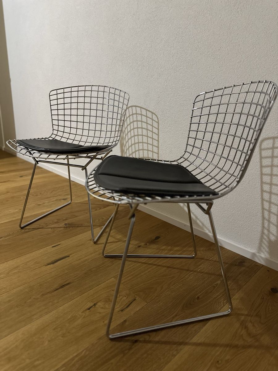 Knoll Chaises: Original Bertoia Side Chairs - 2 Stück – D'occasion à Sevelen par dobwgsr