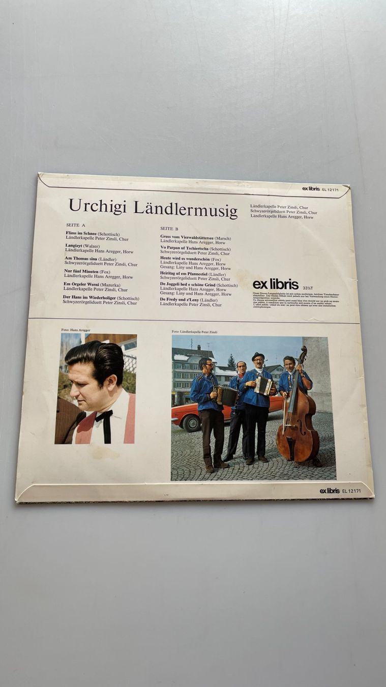 Dischi in vinile: Urchigi Ländlermusig Schallplatte – Usato da Glattfelden venduto da markweb 1