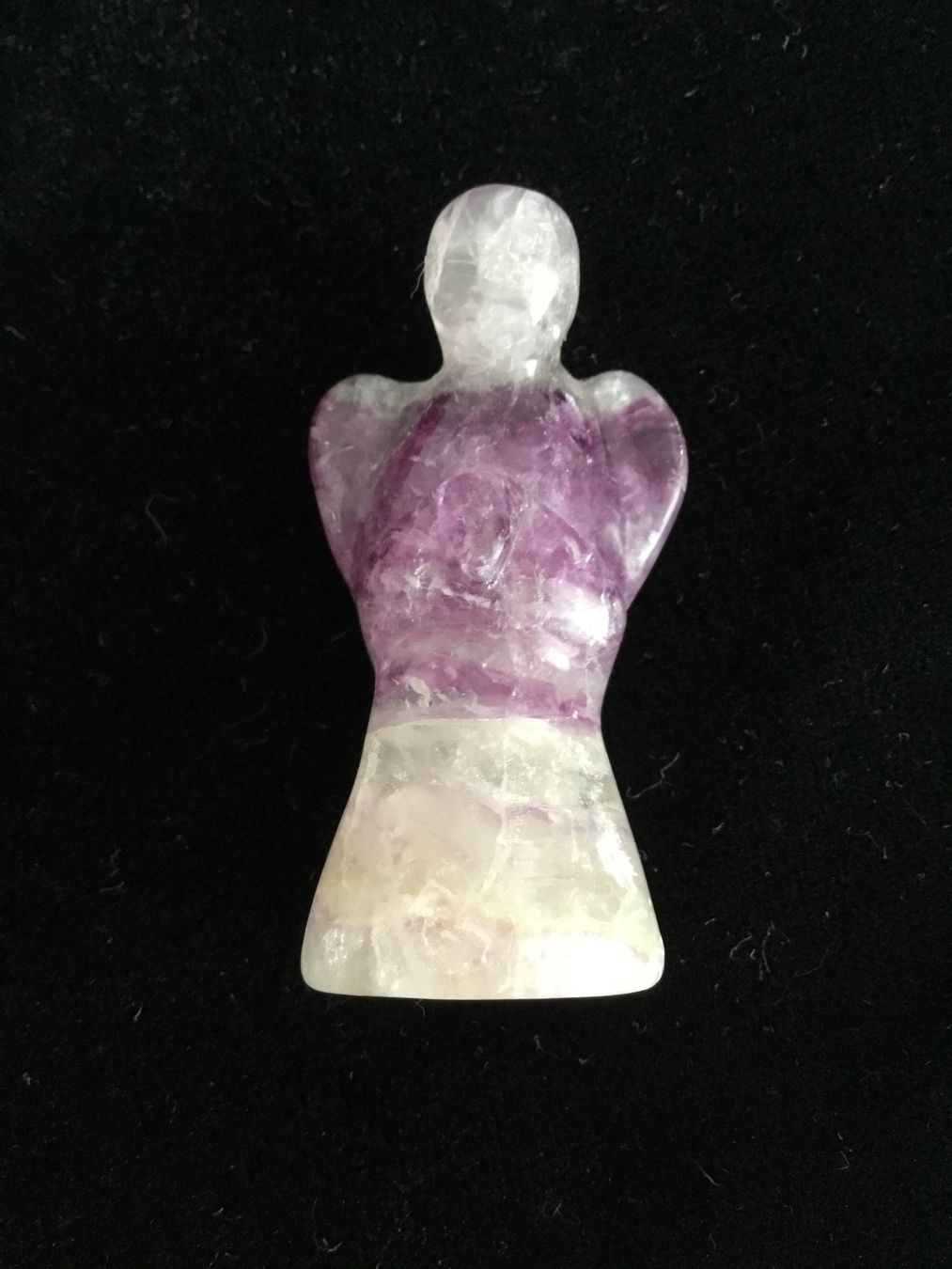 Minerali & Pietre curative: Engel aus Amethyst Heilstein – Nuovo e nell'imballaggio originale da Doppleschwand venduto da lapis106 2