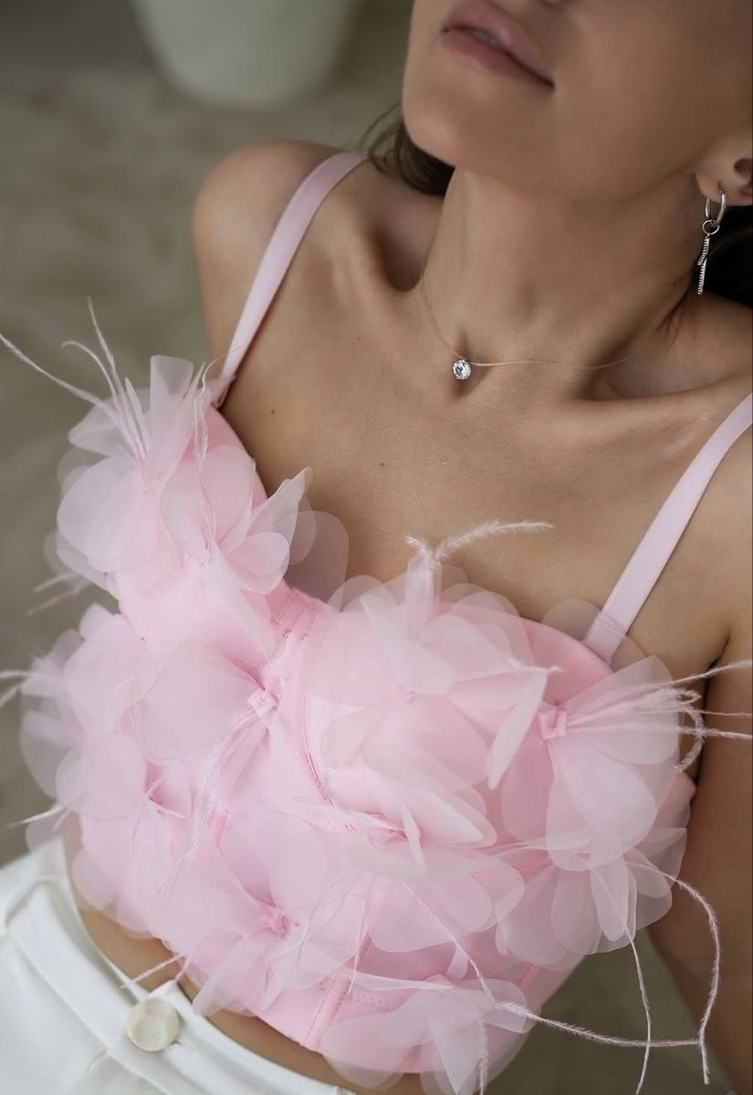 Top: Corset rose clair - taille S  – Nuovo e nell'imballaggio originale da Delémont venduto da bou_26