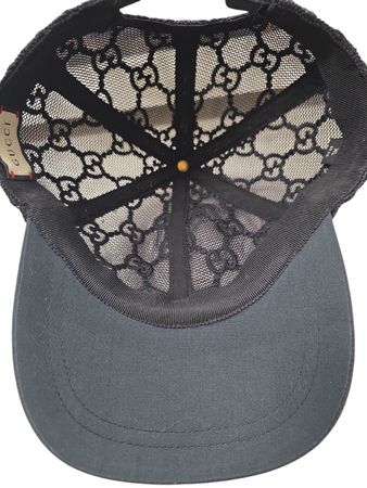 Gucci Cap Damen Schwarz Grösse XL Spitze GG Muster