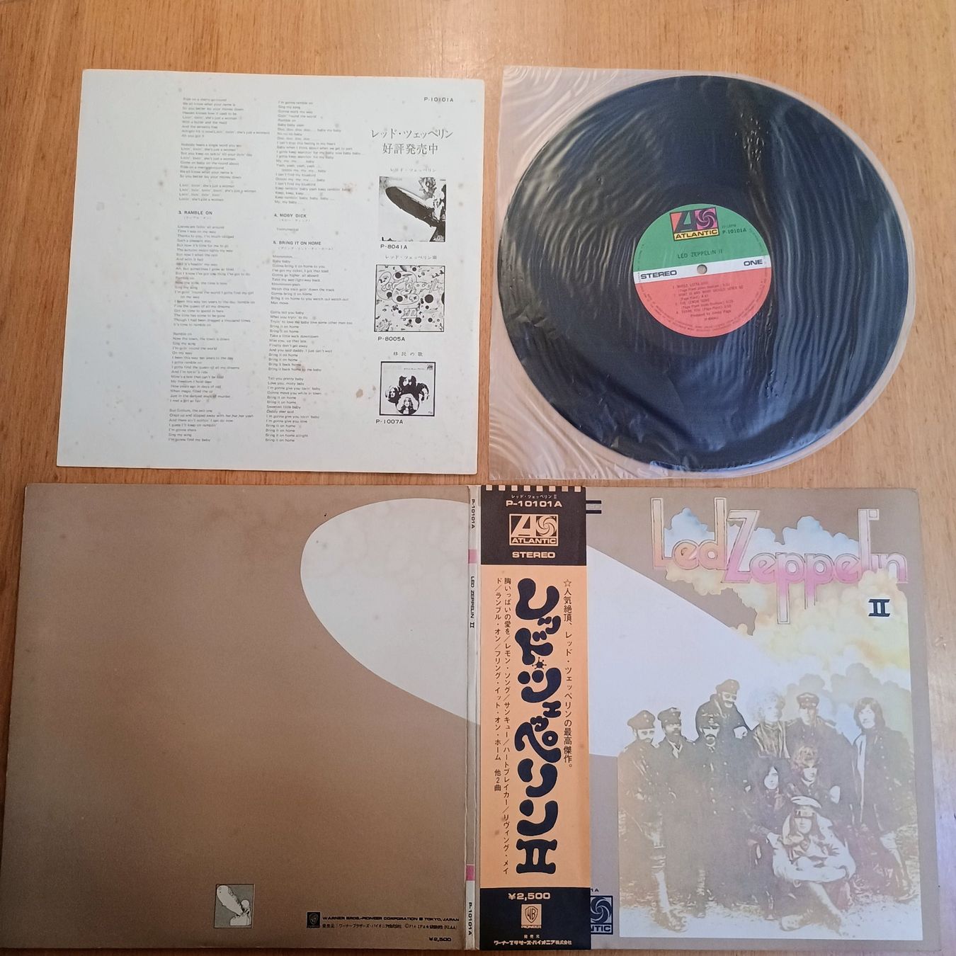 Schallplatten: Led Zeppelin - II LP JAPAN-1976 VG++/VG – Gebraucht aus münchenstein von karl_heinz_krasser 4
