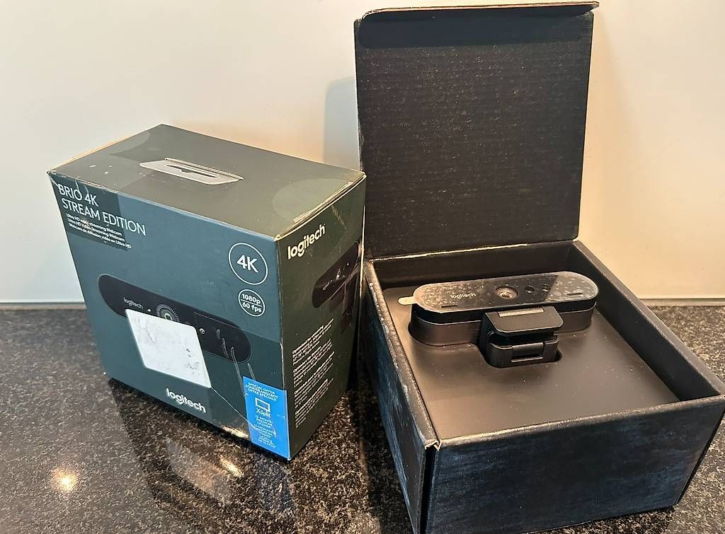 Logitech Webcam: Logitech Brio 4K Webcam – Usato da Zürich venduto da Guess4u2