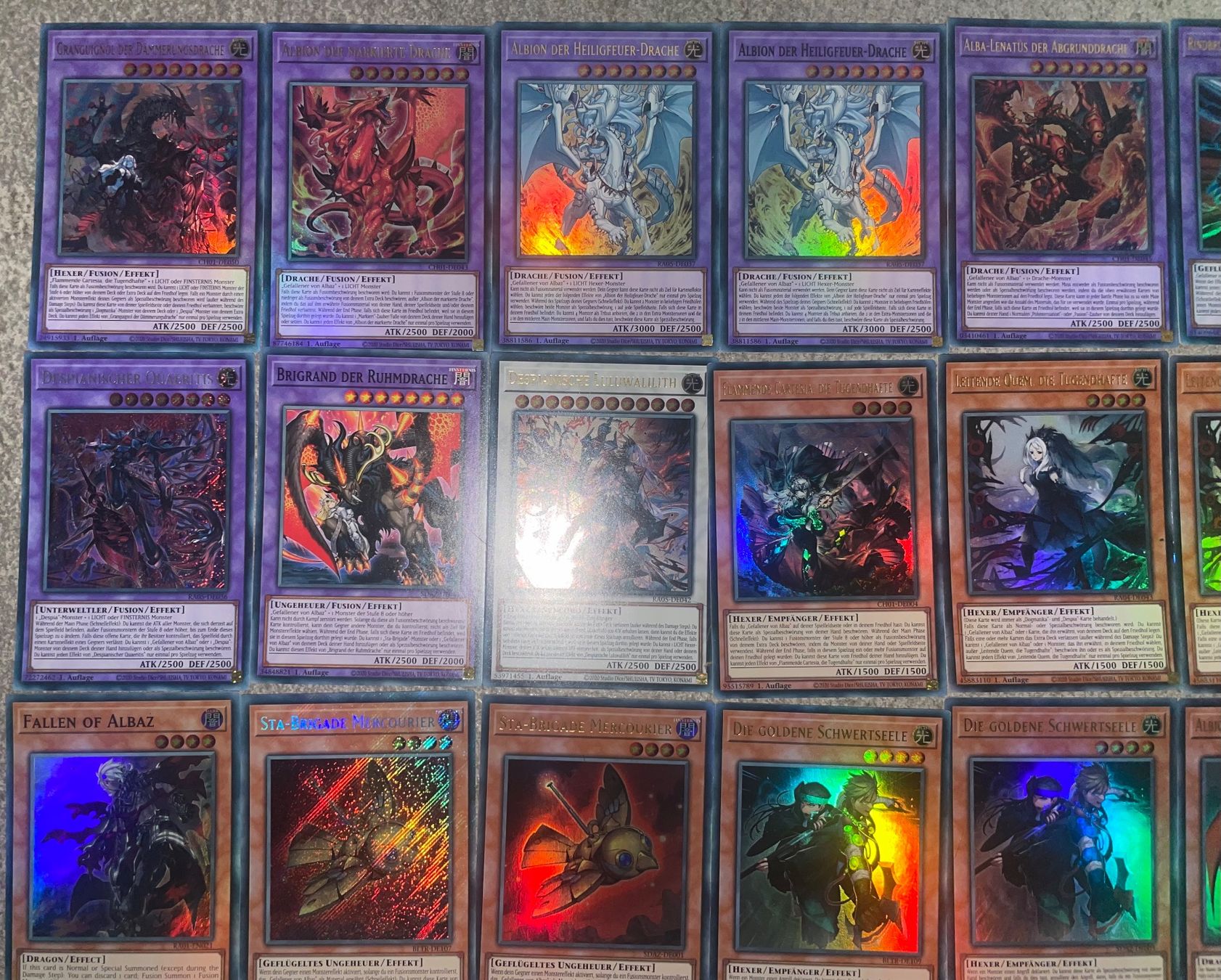 Yugioh Cartes à collectionner: YuGiOh Albaz / Despia / Dogmatika Deck – Neuf (Voir description) à Altstätten SG par ChangeMaker 1