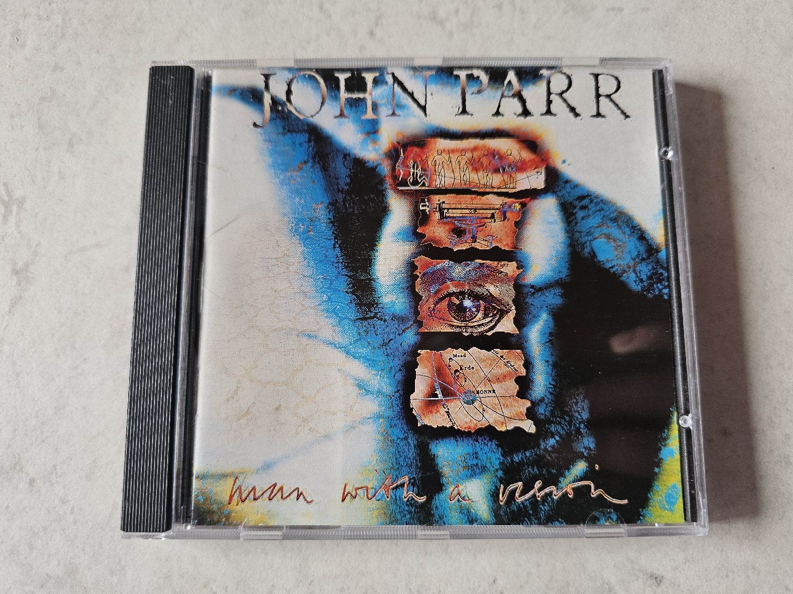 CD: John Parr  -  Man With A Vision – Usato da Schneisingen venduto da backstore24