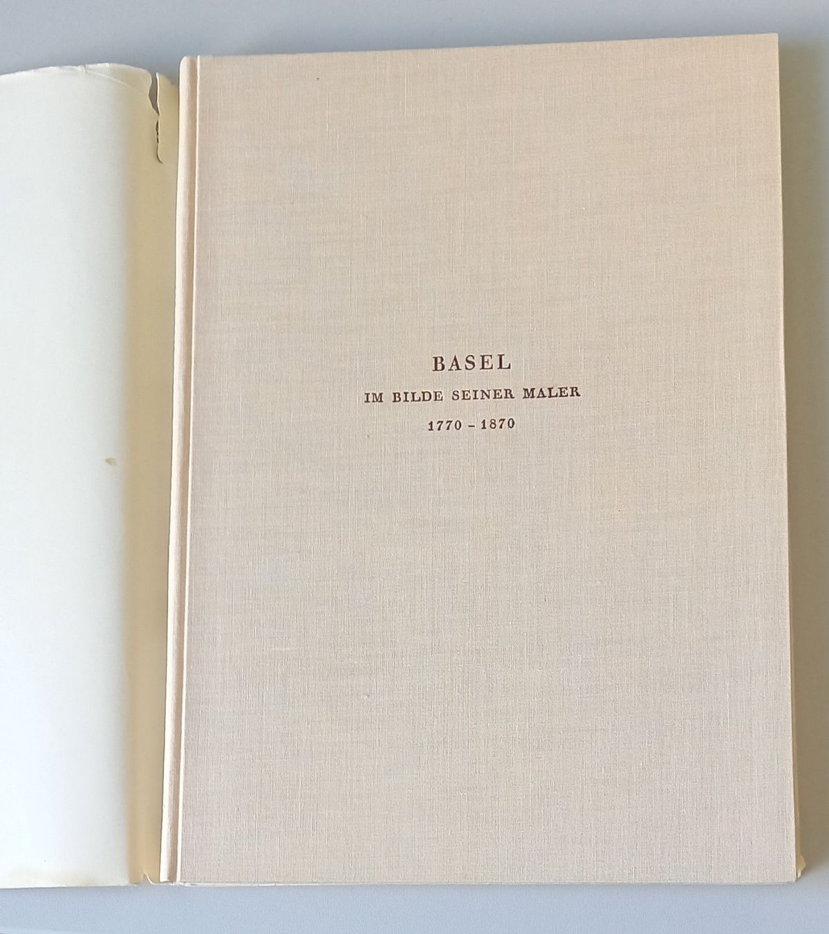 Livres: Basel im Bilde seiner Maler 1770-1870 – D'occasion à Birsfelden par chr_yq2g 1