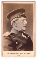 Fotografie Feldmarschall von Moltke in U