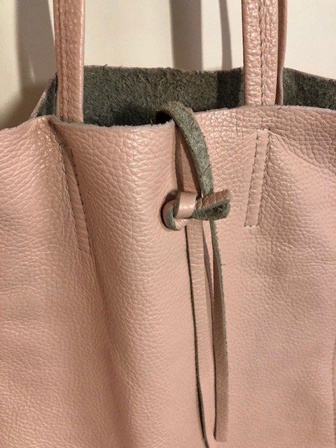 Vera Pelle Taschen für Damen: Tasche, Vera Pelle, 100% Leder, rosa – Gebraucht aus Hünenberg See von dustein 2