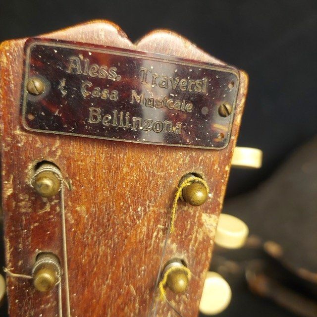 Strumenti musicali: Antike Banjo-Mandoline mit Originalkoffer - Ticino – Difettoso da Zürich venduto da Ricardo_Noname 3