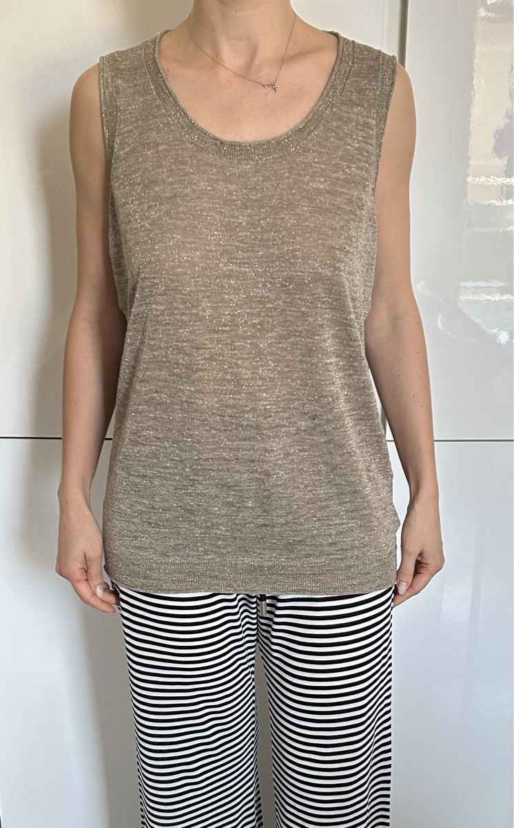 Tops: Top in misto lino – D'occasion à Chiasso par myt_k8rf
