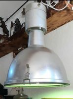 Grosse Industrie Lampe, Vintage Lampe