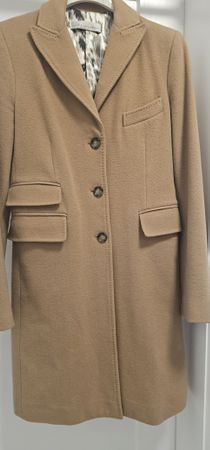 Daniele Alessandrini Mantel Gr. 36 Camel