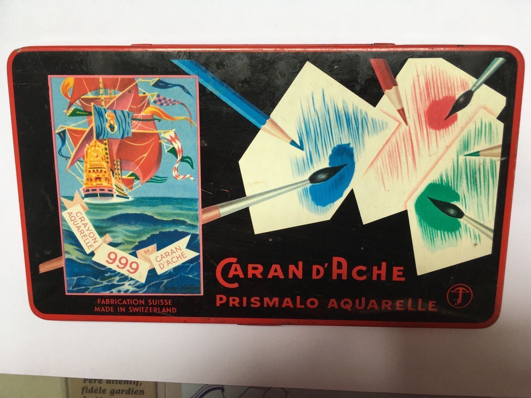 Barattoli: Boîte Caran d’Ache antique – Usato da Arconciel venduto da chance22