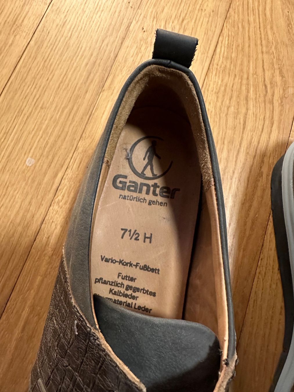 Scarpe da donna: Ganter Halbschuh NEU Gr. 7 1/2 H – Nuovo e nell'imballaggio originale da Lenzburg venduto da PriskaLui 2