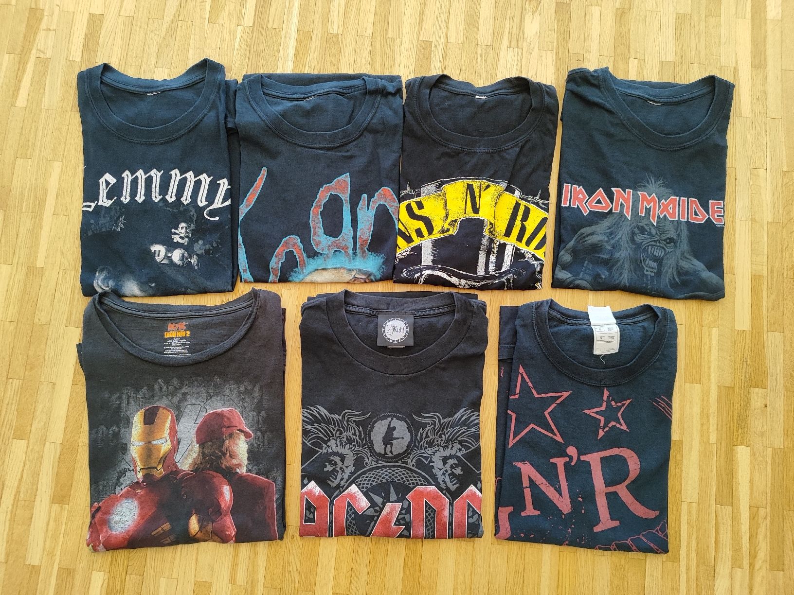 Lotti di vestiti: Lot de 7 T-shirts Rock – Usato da Ursy venduto da Sebastien-85