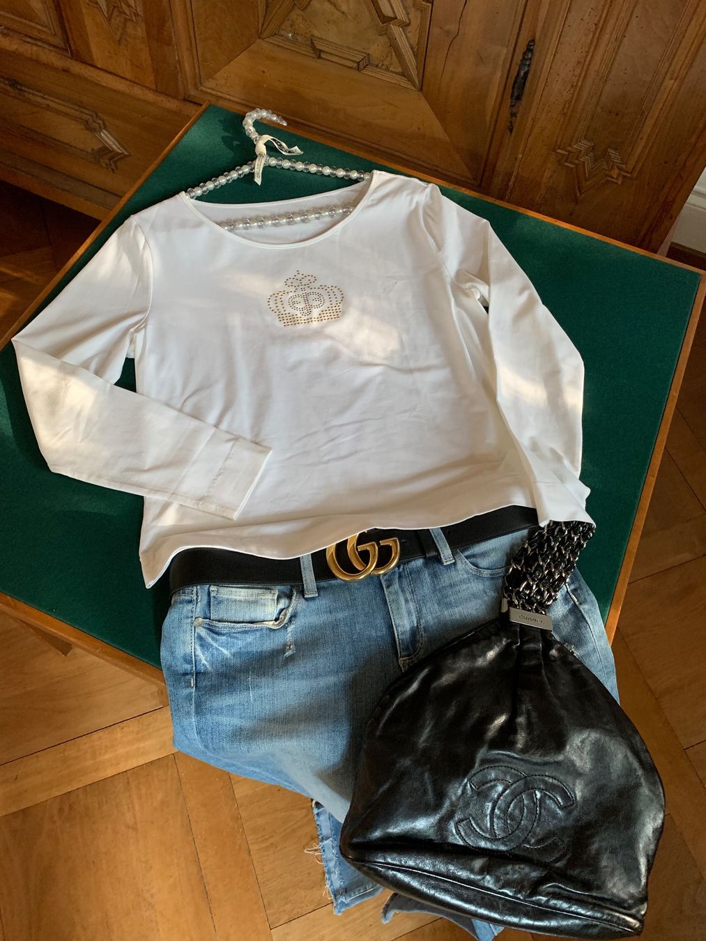 Escada Camicette: ESCADA Bluse /T-Shirt/  Größe: M/ L – Nuovo (secondo la descrizione) da Interlaken venduto da Bona55 5