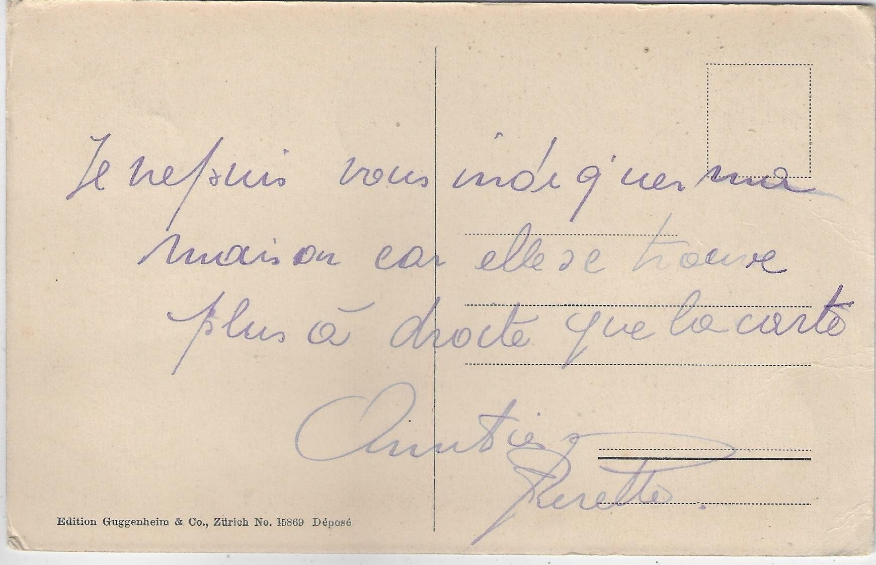 Cartoline postali: La Chaux-de-Fonds - Vue generale – Usato da Ettingen venduto da Kartenplanet 1
