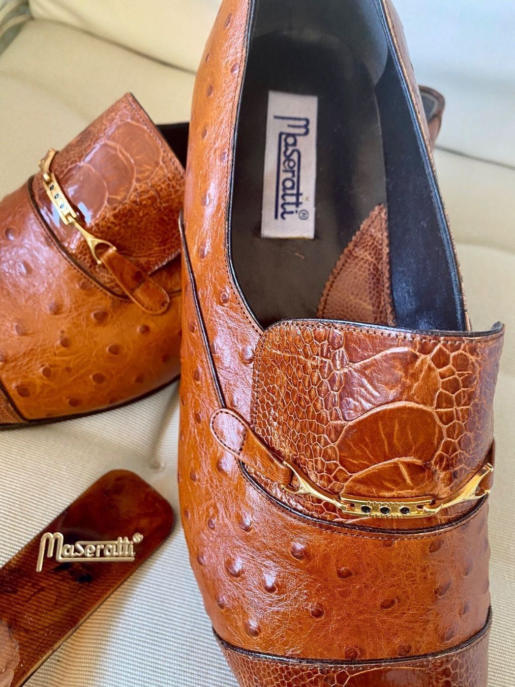 Herrenschuhe: Moccasin Ostrich leather handmade NEW!!! – Neu (gemäss Beschreibung) aus Zürich von NNK28 7