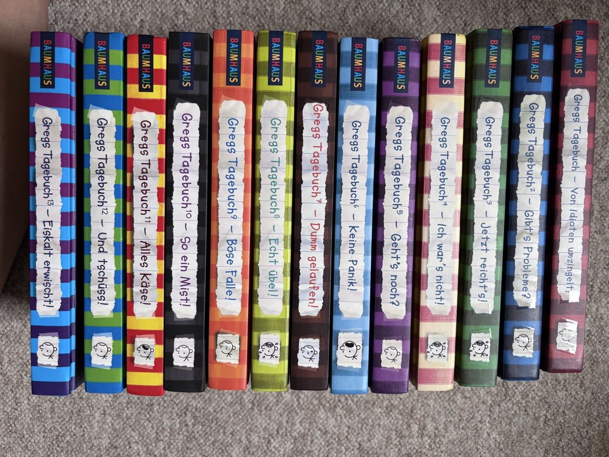 Bücher: Gregs Tagebuch 1-13 gebraucht – Neu (gemäss Beschreibung) aus Zumikon von SaBaRo