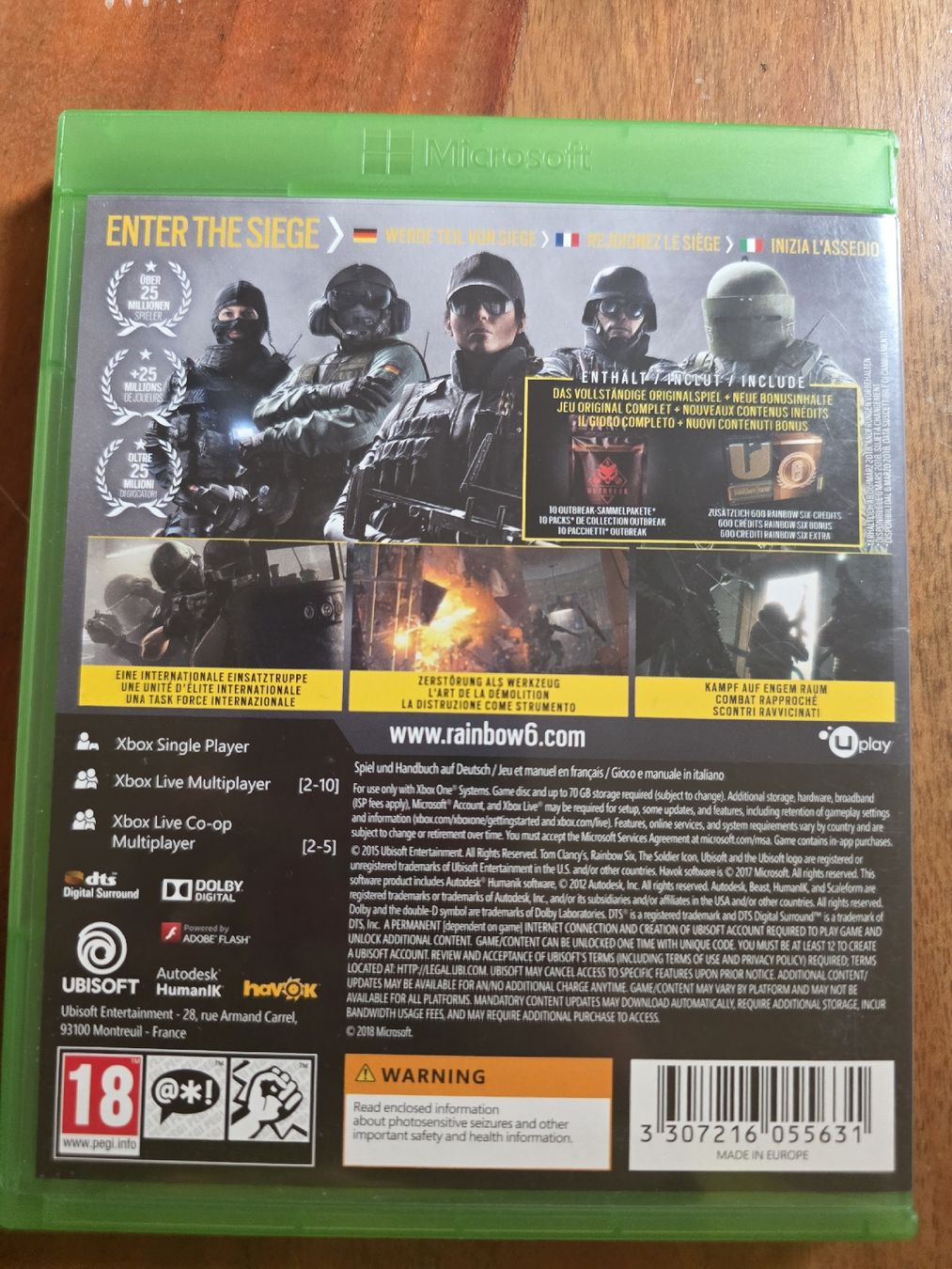 Giochi: Rainbow Six Siege Advanced Edition - Xbox One Spiel – Usato da Hottwil venduto da Humanoidprincezz 1