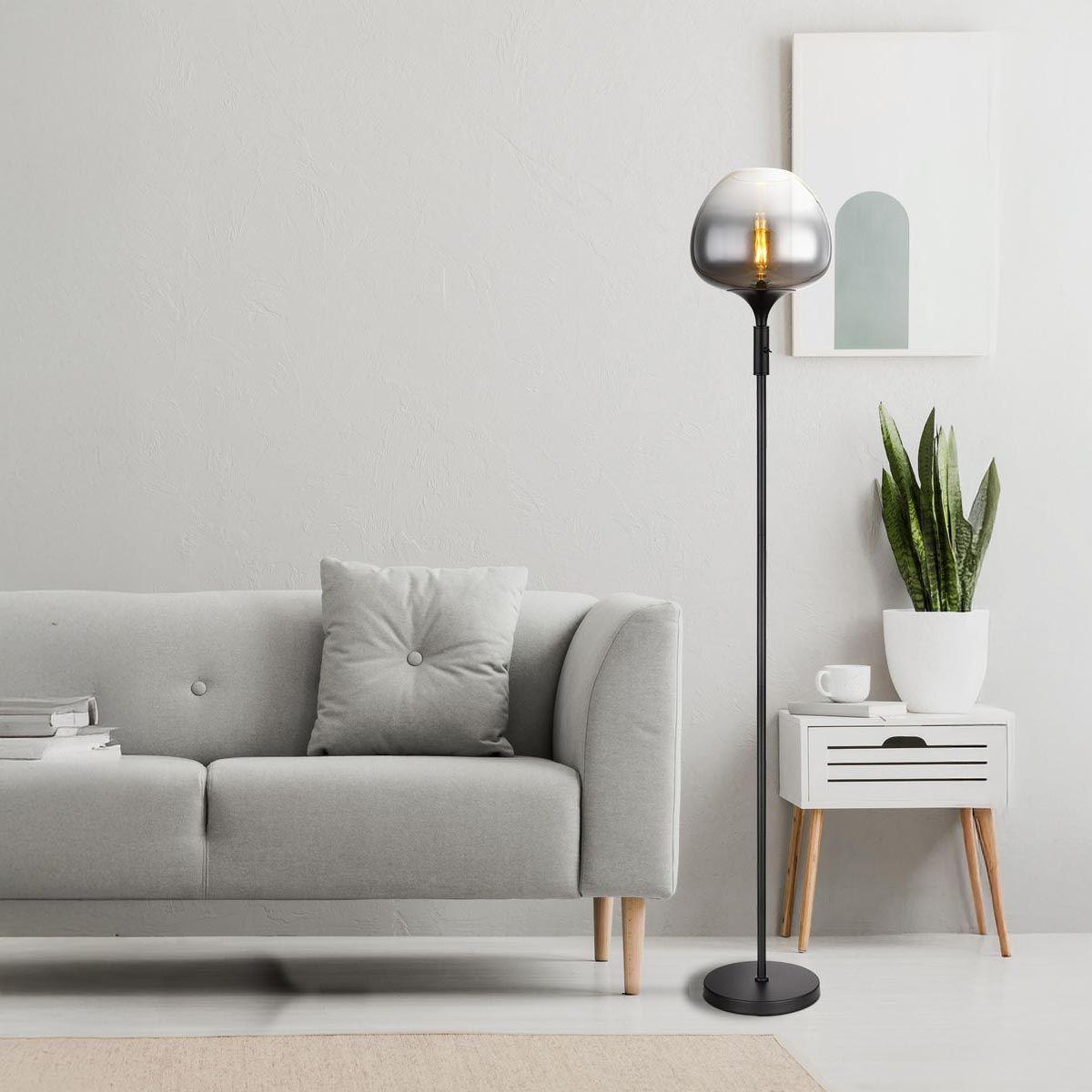 Lampade: Stehleuchte, Glas, 165 cm Höhe – Nuovo (secondo la descrizione) da Kreuzlingen venduto da Smart-Light 1